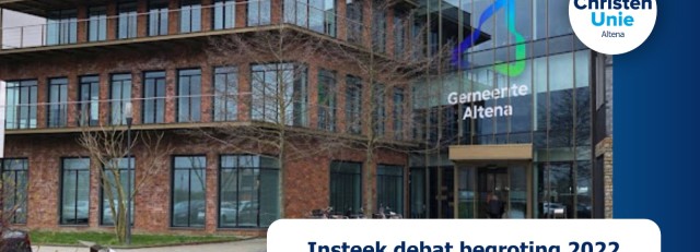 Insteek debat begrotting 2022